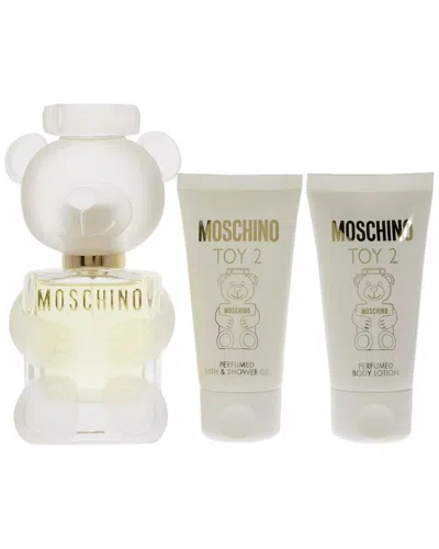 MOSCHINO MOSCHINO WOMEN'S MOSCHINO TOY 2 3PC GIFT SET