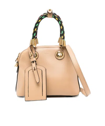 MOSCHINO ZIPPERED SHOULDER BAG