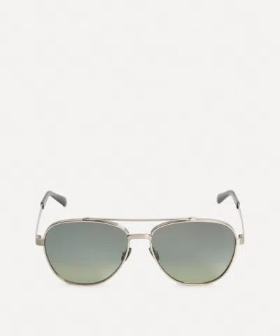 MOSCOT MOSCOT MENS SHAV METAL AVIATOR SUNGLASSES
