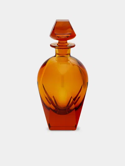 MOSER BAR HAND-BLOWN CRYSTAL DECANTER