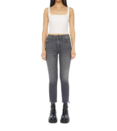 MOTHER INSIDER CROP STEP FRAY IN UP IN SMOKE