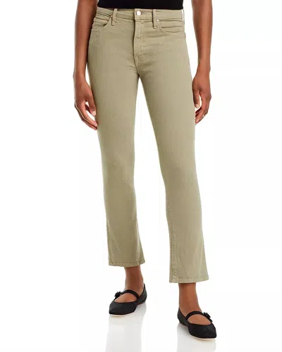 MOTHER INSIDER HOVER HIGH RISE STRAIGHT JEANS IN MERMAID