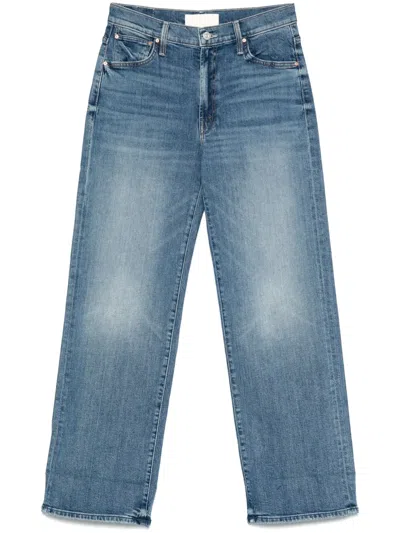 MOTHER THE DODGER FLOOD CUFF JEANS