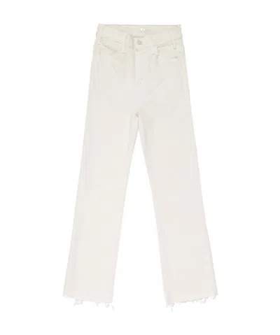 MOTHER MOTHER THE HUSTLER ANKLE FRAY BOOTCUT JEANS