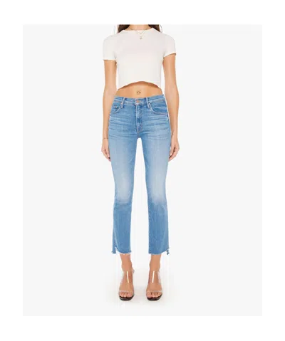 MOTHER MOTHER THE INSIDER CROP STEP FRAY JEANS