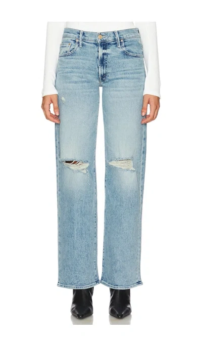 MOTHER THE MID RISE MAVEN SNEAK JEANS