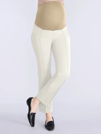 MOTHERHOOD MATERNITY MOTHERHOOD MATERNITY MIA SECRET FIT OVER THE BELLY SLIM STRAIGHT LEG PANT