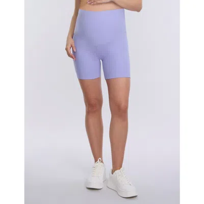 MOTHERHOOD MATERNITY MOTHERHOOD MATERNITY 6 1/2" RIBBED MATERNITY BIKER SHORT