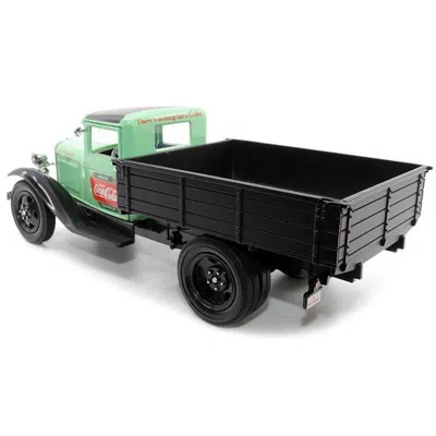 MOTORCITY CLASSICS MOTOR CITY CLASSICS 1931 FORD MODEL AA PICKUP TRUCK LIGHT GREEN & BLACK PAUSE REFRESH DRINK COCA-COL