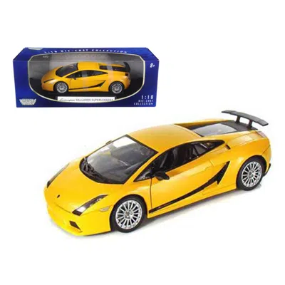 MOTORMAX 1 BY 18 LAMBORGHINI GALLARDO SUPERLEGGERA DIECAST MODEL CAR, ORANGE