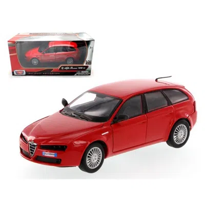 MOTORMAX ALFA ROMEO 159 SW RED 1-24 DIECAST CAR MODEL