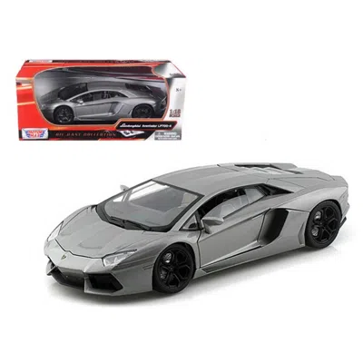 MOTORMAX LAMBORGHINI AVENTADOR LP700-4 GREY 1-18 DIECAST CAR MODEL