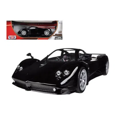 MOTORMAX PAGANI ZONDA F BLACK 1-18 DIECAST CAR MODEL