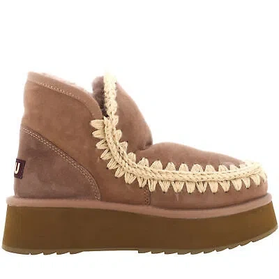 MOU MOU A24G DAMENSTIEFELETTE MU.FW681000A MINI ESKIMO PLATFORM BOOT ELGRY