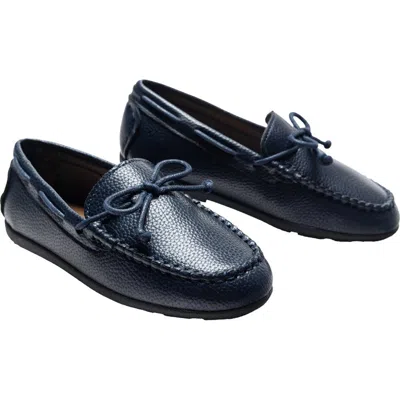MOUSTACHE MOUSTACHE LEATHER MOCCASIN LOAFERS