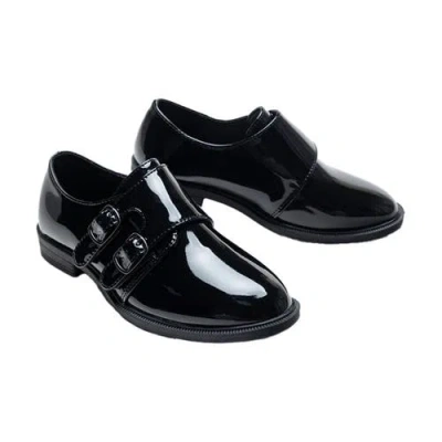 MOUSTACHE MOUSTACHE PATENT DOUBLE MONK STRAP DRESS SHOES
