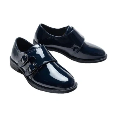 MOUSTACHE MOUSTACHE PATENT DOUBLE MONK STRAP DRESS SHOES