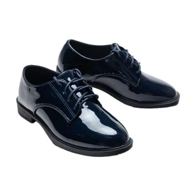 MOUSTACHE MOUSTACHE PATENT OXFORD LACED DRESS SHOES