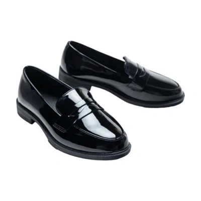 MOUSTACHE MOUSTACHE PATENT PENNY LOAFERS