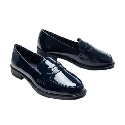 MOUSTACHE MOUSTACHE PATENT PENNY LOAFERS