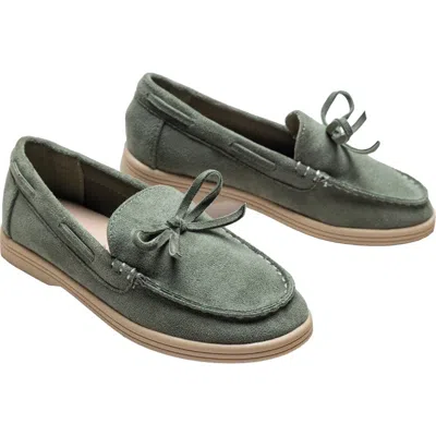 MOUSTACHE MOUSTACHE SUEDE MOCCASIN LOAFERS
