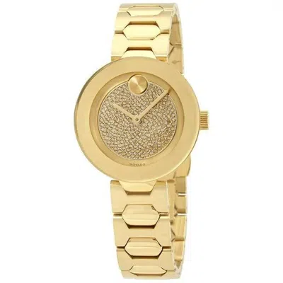 MOVADO MOVADO 3600492 WOMEN'S BOLD GOLD-TONE QUARTZ WATCH