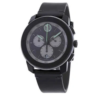 MOVADO MOVADO BOLD TR90 CHRONOGRAPH QUARTZ BLACK DIAL MEN'S WATCH 3601092