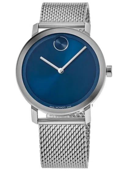MOVADO MOVADO MEN'S BOLD EVOLUTION BLUE DIAL WATCH - 3600901