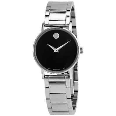 MOVADO MOVADO MUSEUM QUARTZ BLACK DIAL LADIES WATCH 0607234