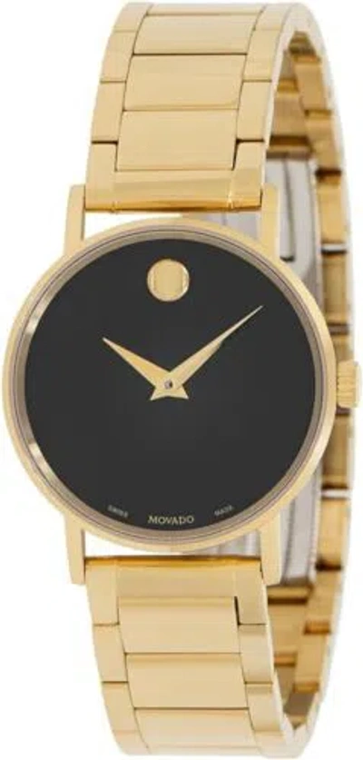 MOVADO MOVADO WOMEN'S CLASSIC MUSEUM 28 MM QUARTZ WATCH 0607237