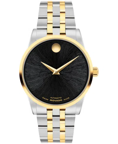 MOVADO WOMEN'S MUSEUM CLASSIC SWISS AUTOMATIC STAINLESS-STEEL YELLOW PVD WATCH, 33MM