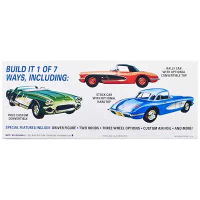 MPC 1 TO 25 SCALE MODEL 1960 CHEVROLET CORVETTE 7-IN-1 SKILL 2 MODEL KIT