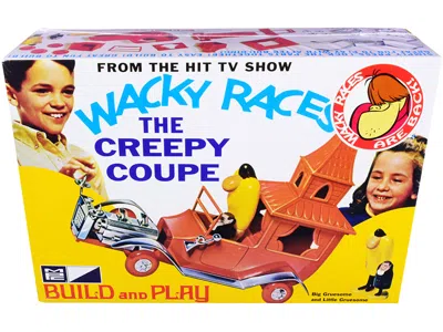 MPC SKILL 2 SNAP MODEL KIT THE CREEPY COUPE WITH BIG GRUESOME AND LITTLE GRUESOME FIGURINES "WACKY RACES