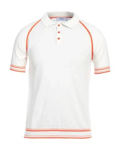 MQJ MQJ MAN SWEATER IVORY SIZE L COTTON