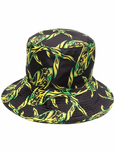 MSGM ASBTRACT-PRINT BUCKET HAT