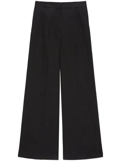 MSGM HIGH-WAIST PALAZZO PANTS