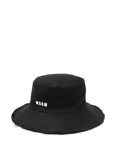 MSGM LOGO-EMBELLISHED HAT