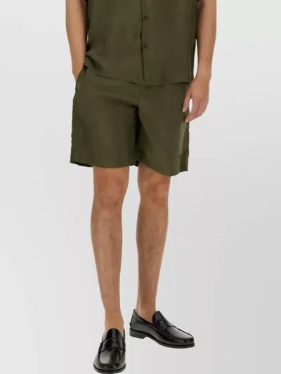 MSGM LOGO EMBROIDERED SHIRT FEATURING POCKET