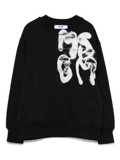 MSGM LOGO-PRINT SWEATSHIRT