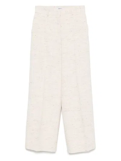 MSGM MÉLANGE TROUSERS