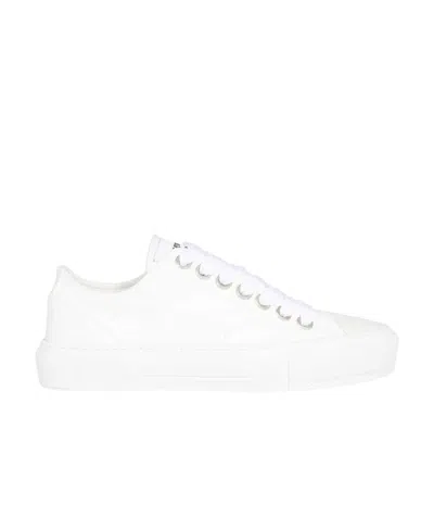 MSGM PLAIN LOW-TOP TRAINERS