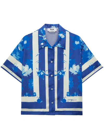 MSGM PRINTED SHIRT