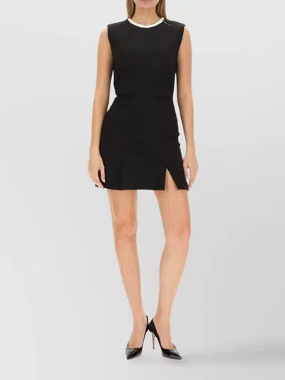MSGM SHORT CUT OUT DRESS
