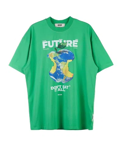 MSGM SHORT-SLEEVED T-SHIRT