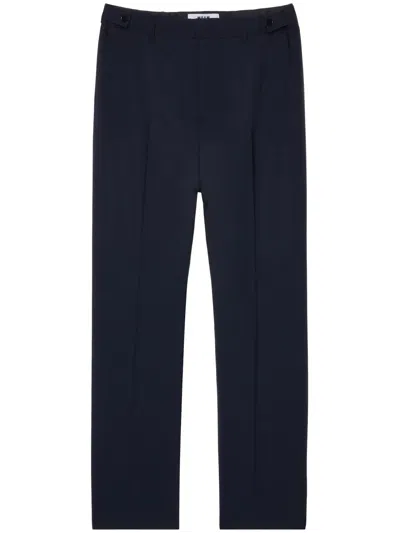 MSGM VIRGIN WOOL-BLEND TROUSERS