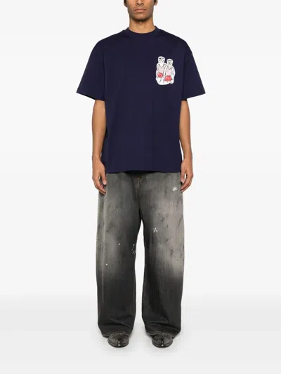 MSGM X LUKE EDWARD HALL SAILORS IN LOVE T-SHIRT