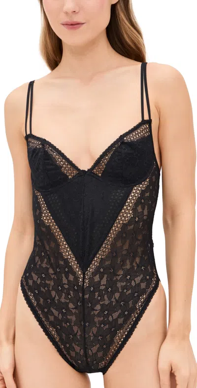 MUCCI CARINA BODYSUIT NERA