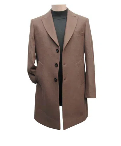 MUGA HERREN MANTEL HELLBRAUN GRÖSSE WÄHLBAR 48 BIS 58