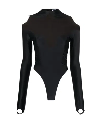 MUGLER LONG-SLEEVED JUMPSUIT