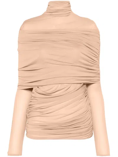 MUGLER RUCHED TOP
